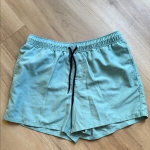 ASOS Teal Swim Trunks